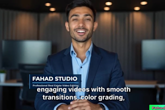 edit cinematic real estate property videos