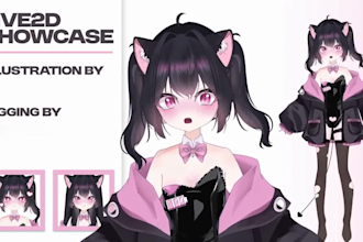 live2d vtuber rigging in cubism