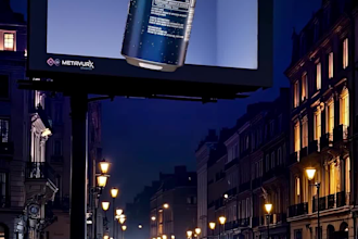 create 3d cgi animation, cgi vfx ads, 3d anamorphic billboard animation