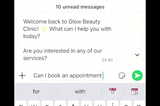 build n8n ai agent automation whatsapp bot for business