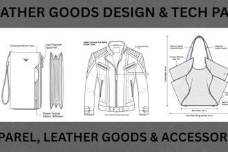 leather goods tech pack bag design soft goods purse accessories belt tech pack