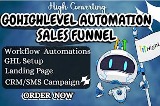 setup ghl automation gohighlevel sales funnel crm automation ghl workflow