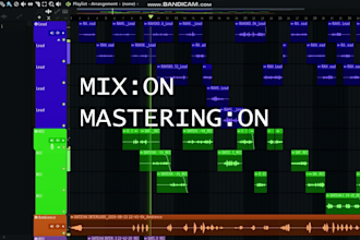 your mix and master your rap and rnb track studio quality