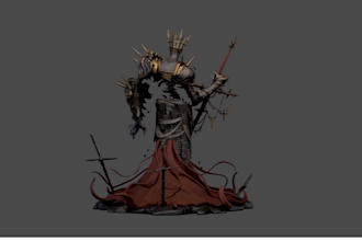 scult tabletop miniature fantasy and printable stl character