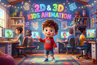 create kids animation, ad video, cartoon 2d 3d animation, character animation