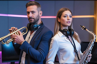 record professional studio quality trumpet trombone saxophone brass horn section