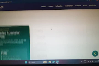 build professional institute or business website with admission form and payment