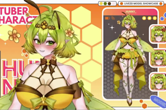 draw and rig custom vtuber model live2d rigging vtuber live2d model vtube studio