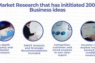 perform market analysis for your startup and business