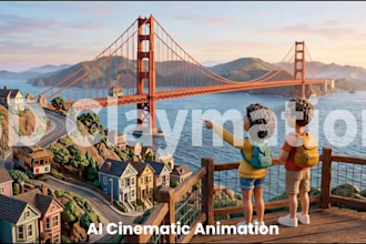 create modern 3d ai claymation animation for brands 3d ai stop motion video