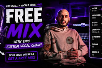 create your custom vocal chain with free mix