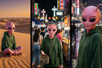 create consistent character of any style using ai