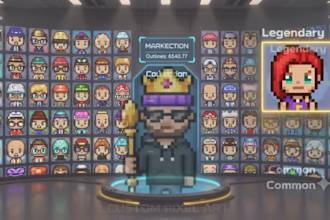 create high quality pixel art nft art collection with 100 1k 10k nfts