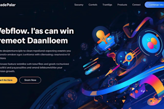design, redesign, develop, or fix webflow website