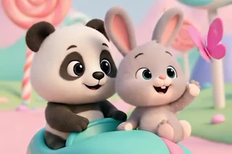 create cartoon rhymes animation for kids
