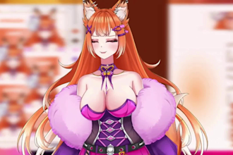 draw and rig live2d vtuber model, 2d vtuber model, vtuber rigging