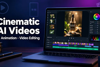 create cinematic ai videos, ai animation and edit ai generated videos