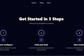 build a modern ai powered react portfolio website for developers