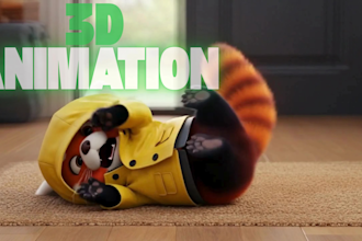 do custom 3d character animation and modeling