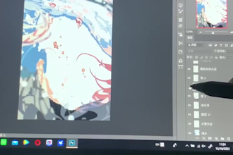 imitation style secondary creation