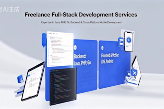 full stack development container java PHP go js vue react