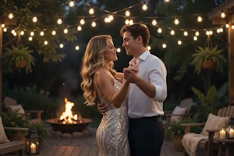 write a romantic love song that tells your unique love story