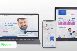 create a fast SEO optimized, and mobile friendly dentist website