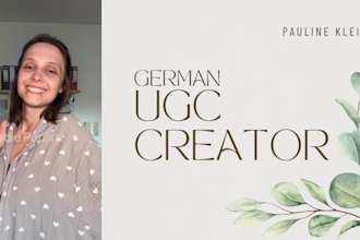 be your german ugc creator