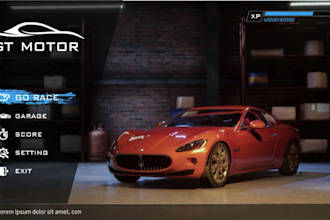 design game UI UX, hud, menus, animation for unreal engine or unity game