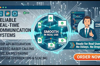build voip and webrtc real time communication system