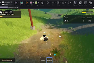 build a roblox map, city, 3d environment, buildings and game world