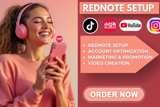 setup rednote xiaohongshu account and chinese social marketing bilibili ai video