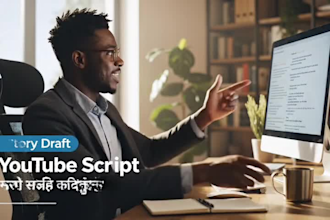 create hindi and english scripts and stories