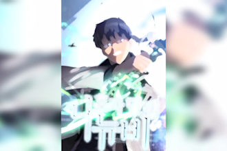 draw webtoon cover in anime style cartoon style