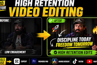 high retention videos using capcut, premiere pro, ai tools