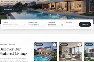 build a modern real estate website in wordpress