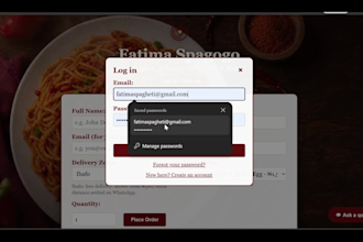 build a food ordering website with paystack payments