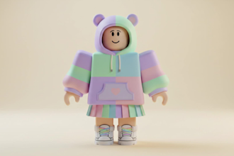 make roblox skin character design