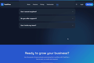 build modern landing pages