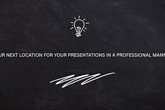 create creative and interesting presentations for you