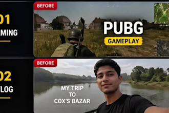 design professional youtube thumbnail and socialmedia banner