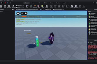 fix roblox script bugs and code custom luau game mechanics gui in roblox studio