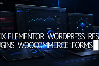 fix wordpress errors, elementor bugs, and website issues