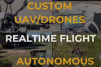 create custom ai drone and do autonomous control