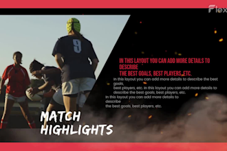 edit sports highlights videos of hockey, basketball and others