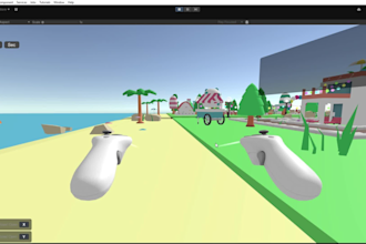 develop custom unity VR mechanics and interactions for your project