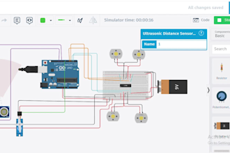 help you with arduino simulation and code in tinkercad