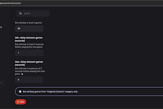 develop online gaming platform, crash game, poker, slot, crypto game