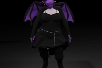 create custom vrchat avatar vtuber and 3d model in unity