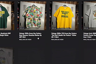 design shopify clothing store y2k fashion streetwear brand website y2k store